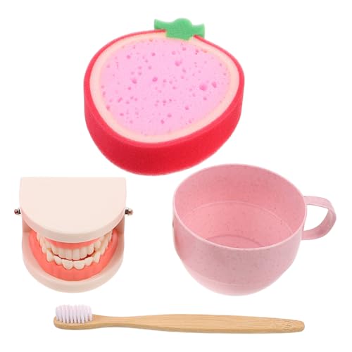 Gogogmee Montessori Zahnarztspielzeug Set Zahnpflege Lernspielzeug für Kleinkinder Zahnbürsten und Zahnmodell Spiel zur Frühkindlichen Kognitiven Entwicklung und Zahnhygiene Gogogmee Montessori Zahnarztspielzeug Set Zahnpflege Lernspielzeug für Kleinkinder Zahnbürsten und Zahnmodell Spiel zur Frühkindlichen Kognitiven Entwicklung und Zahnhygiene von Gogogmee