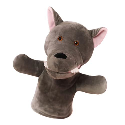 Gogogmee Plüsch Handpuppe Wolf Tierisches Puppentheater für Rollenspiele und Geschichtenerzählen Interaktive Handpuppe für Erwachsene Gogogmee Plüsch Handpuppe Wolf Tierisches Puppentheater für Rollenspiele und Geschichtenerzählen Interaktive Handpuppe für Erwachsene von Gogogmee