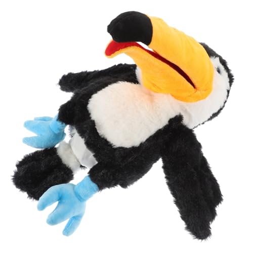 Gogogmee Plüsch Vogelpuppe Interaktive Handpuppe für Geschichtenerzählen und Kreatives Großer Schnabel Vogel Handspielzeug Gogogmee Plüsch Vogelpuppe Interaktive Handpuppe für Geschichtenerzählen und Kreatives Großer Schnabel Vogel Handspielzeug von Gogogmee
