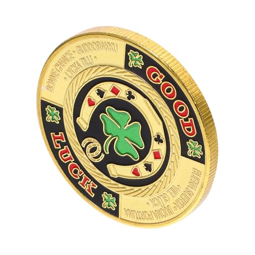 Gogogmee Poker Card Guard aus Kupfer und Abs Langlebiger Kartenschutz für Pokerspiele Dekoratives Sammlerstück Glücksmünze Souvenir als Geschenk für Pokerfreunde und Spieltisch Zubehör Gogogmee Poker Card Guard aus Kupfer und Abs Langlebiger Kartenschutz für Pokerspiele Dekoratives Sammlerstück Glücksmünze Souvenir als Geschenk für Pokerfreunde und Spieltisch Zubehör von Gogogmee