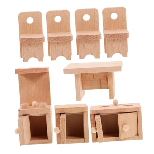 Gogogmee Puppenhaus Spielzeug Set Miniatur Küchenmöbel Set Für Puppenhaus 1 Set Öbel Für Rollenspiele Ideales Zubehör Für Puppenhaus Und Fantasievolles Perfekt Für Ab 3 Jahren Puppenhausmöbel von Gogogmee