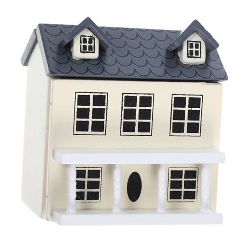 Gogogmee Puppenhausmöbel puppenhauszubehör puppenhaus Schrank Miniaturmöbel Puppenhaus Spielzeug Miniatur-Puppenschrank Puppenhaus Bücherregal Mini-Miniatur Mini-Raumschrank Birke von Gogogmee