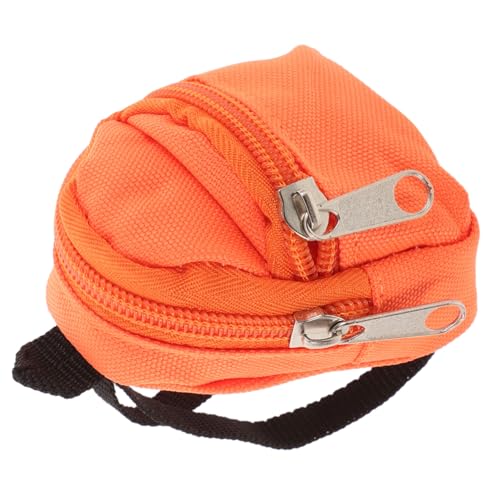 Gogogmee Puppenrucksack Kinder sammlerstücke Zubehör für die Puppenhausschule Decora- Büchertasche Spielzeuge Mini- -DIY-Accessoire Rucksacktasche für Simulationspuppen von Gogogmee