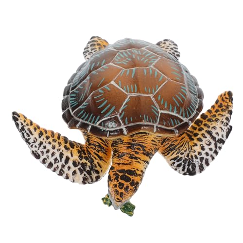 Gogogmee Realistisches Meeresschildkröten Modell PVC Simulation Tierfigur für Lernspielzeug und Aquarium Deko Stabiles Detailreiches Tier Gogogmee Realistisches Meeresschildkröten Modell PVC Simulation Tierfigur für Lernspielzeug und Aquarium Deko Stabiles Detailreiches Tier von Gogogmee