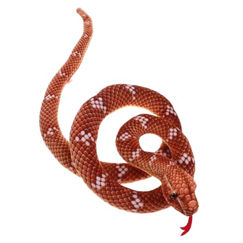 Gogogmee Realistisches Plüschschlange Mittelgroß Weiches Kuscheltier Lustiges Scherzmodell Für Halloween Party Dekoration Und Haustier Requisiten Gogogmee Realistisches Plüschschlange Mittelgroß Weiches Kuscheltier Lustiges Scherzmodell Für Halloween Party Dekoration Und Haustier Requisiten von Gogogmee