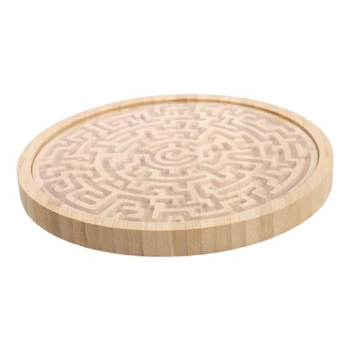Gogogmee Holz Labyrinthspiel Mit Beweglichen Perlen Für Kleinkinder Puzzlebrett Zum Gleichgewichtstraining Handheld-balancierspielzeug Für Junge Mädchen Gogogmee Holz Labyrinthspiel Mit Beweglichen Perlen Für Kleinkinder Puzzlebrett Zum Gleichgewichtstraining Handheld-balancierspielzeug Für Junge Mädchen von Gogogmee