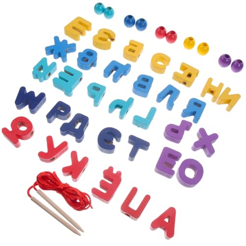 Gogogmee Russisches Alphabet Lernspielzeug für Kleinkinder Bead Puzzle Spielerisches Erkennen der Buchstaben Fördert Farb Greiffähigkeiten Geeignet für Vorschule und Eltern Junge Gogogmee Russisches Alphabet Lernspielzeug für Kleinkinder Bead Puzzle Spielerisches Erkennen der Buchstaben Fördert Farb Greiffähigkeiten Geeignet für Vorschule und Eltern Junge von Gogogmee
