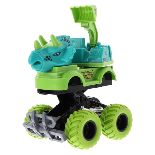 Gogogmee Karton Dinosaurier Rückziehspielzeugauto Ingenieur Für Dinosaurier Design Ideal Als Für Jungen Und ädchen Fördert Kreatives Und Motorik von Gogogmee