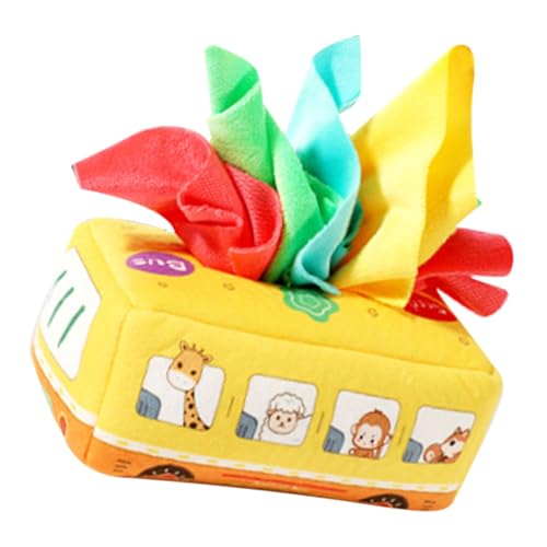 Gogogmee Sensorisches Tissue Box Jahr Unzerreißbar Sanft Montessori Lernspielzeug mit Bunten Farben und Sicherem Material für Frühe und Motorische Entwicklung Gogogmee Sensorisches Tissue Box Jahr Unzerreißbar Sanft Montessori Lernspielzeug mit Bunten Farben und Sicherem Material für Frühe und Motorische Entwicklung von Gogogmee
