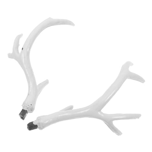 Gogogmee Simulierte Hirschgeweihe DIY Kopfschmuck Bastelset Beflockt Weiß Dekoratives Haaraccessoire für Karneval Halloween Themenfeiern und Fotorequisiten Gogogmee Simulierte Hirschgeweihe DIY Kopfschmuck Bastelset Beflockt Weiß Dekoratives Haaraccessoire für Karneval Halloween Themenfeiern und Fotorequisiten von Gogogmee