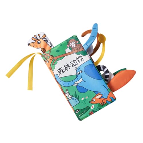 Gogogmee Stoffbuch mit Waldtieren Weiches Reißfestes Fühlbuch für Junge Mädchen Monate Sensorisches Lernspielzeug Kreativität Vorstellungskraft und Kognitiver Entwicklung Gogogmee Stoffbuch mit Waldtieren Weiches Reißfestes Fühlbuch für Junge Mädchen Monate Sensorisches Lernspielzeug Kreativität Vorstellungskraft und Kognitiver Entwicklung von Gogogmee