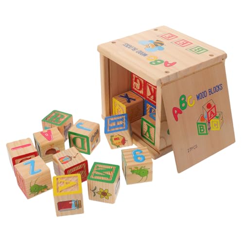 Gogogmee Teiliges Holzbauklötze mit Großbuchstaben und Zahlen Farbenfrohe Lernspielzeug für Kleinkinder Sichere Abgerundete Kanten für Vorschulbildung und Eltern-Junge Mädchen-interaktion Gogogmee Teiliges Holzbauklötze mit Großbuchstaben und Zahlen Farbenfrohe Lernspielzeug für Kleinkinder Sichere Abgerundete Kanten für Vorschulbildung und Eltern-Junge Mädchen-interaktion von Gogogmee
