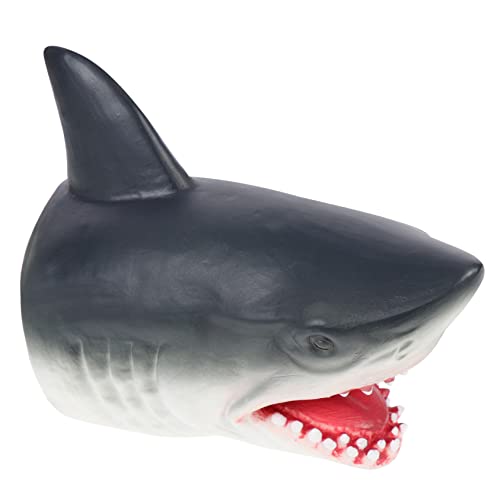 Gogogmee Tierkopfpuppe für Interaktives Handspielzeug aus Robustem Vinyl Lustiges Puppenspielzeug für Rollenspiele und Geschichtenerzählen Shark Handpuppen Gogogmee Tierkopfpuppe für Interaktives Handspielzeug aus Robustem Vinyl Lustiges Puppenspielzeug für Rollenspiele und Geschichtenerzählen Shark Handpuppen von Gogogmee