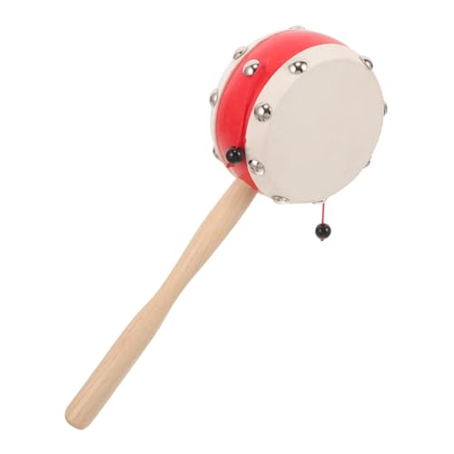 Gogogmee Traditionelle Holzrassel Shaker Handmusikinstrument Babyspielzeug Handlich Sicher für Neugeborene Koordination und Interaktion Gogogmee Traditionelle Holzrassel Shaker Handmusikinstrument Babyspielzeug Handlich Sicher für Neugeborene Koordination und Interaktion von Gogogmee