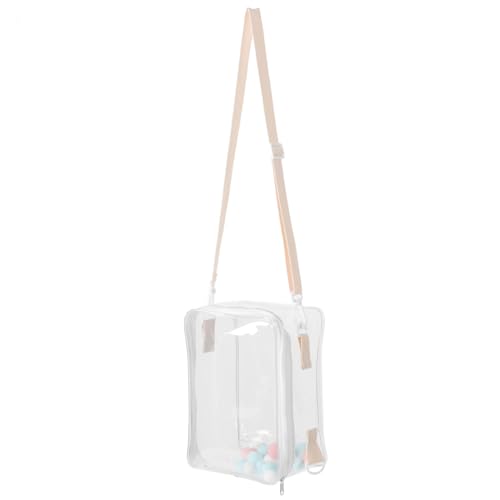Gogogmee Transparente PVC Aufbewahrungstasche für Puppen und Plüschtiere Große Kapazität Staubdicht Leicht zu Reinigen Praktische Tragetasche mit Schulterriemen für Sammelfiguren Gogogmee Transparente PVC Aufbewahrungstasche für Puppen und Plüschtiere Große Kapazität Staubdicht Leicht zu Reinigen Praktische Tragetasche mit Schulterriemen für Sammelfiguren von Gogogmee