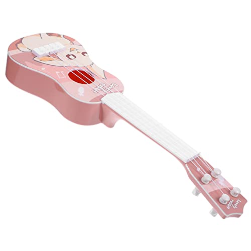 Gogogmee Ukulele Pädagogische Gitarre Für Kinder Musikalisches Spielzeug Kleinkind Musikinstrument Spielzeug Kinderspielzeug Musikinstrumentenmodell Nachgemachtes Gitarrenspielzeug Plastik von Gogogmee