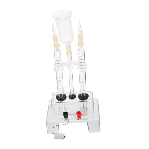 Gogogmee Wasserelektrolyse Experimentator Wasserelektrolyse Gerät Elektrolyse Kit Elektrolyse Wasserausrüstung Ausrüstung Für Chemische Experimente Wasserelektrolyse Ausrüstung Lernstütze von Gogogmee