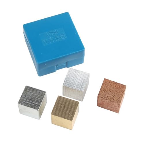 Gogogmee Wissenschaftliches Physik Experiment mit Aluminium Kupfer Metall und Holzwürfeln Dichte Würfel für Schulunterricht Praktische Lernblöcke für Experimente Gogogmee Wissenschaftliches Physik Experiment mit Aluminium Kupfer Metall und Holzwürfeln Dichte Würfel für Schulunterricht Praktische Lernblöcke für Experimente von Gogogmee