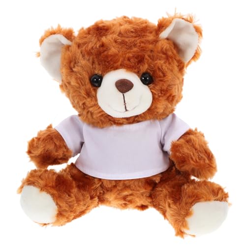 Gogogmee üsch Bärenpuppe Mit Weste Weiches Kuscheltier Für Ideal Als Zum Geburtstag Oder Valentinstag üßes üschtier Für Das Schlafzimmer Großer von Gogogmee