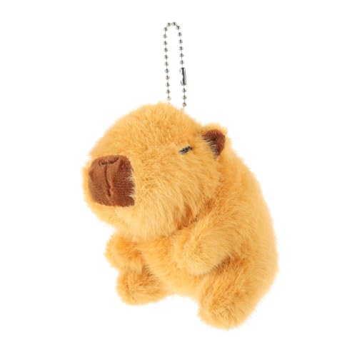 Gogogmee üsch Capybara Anhänger Für Rucksack Oder Schlüssel Niedliches Kuscheltier Im Cartoon Design Perfektes Zubehör Für Tierliebhaber Und Für von Gogogmee