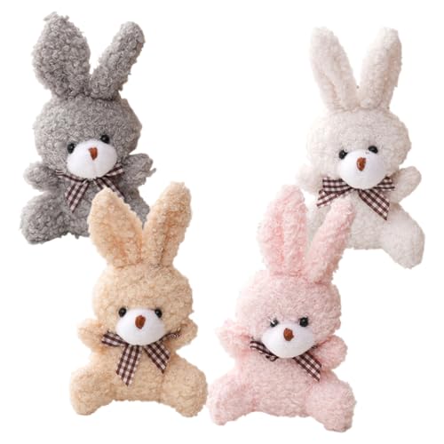 Gogogmee üsch Hase Schlüsselanhänger Mixed Color Kuscheltier Anhänger Für Taschen Und Schlüssel üße Bunny Deko Und Für Freunde Und Familie von Gogogmee