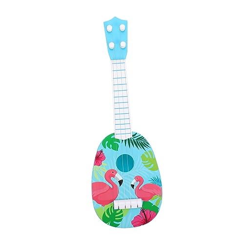 Simulationsgitarre Spielzeug Bassgitarre Musikinstrumente Gitarren Anfängerinstrument Kinderspielzeug Kinder Stimmbare Gitarre Plastikgitarre Kinder Spielten Ukulele Minigitarre Gogogmee von Gogogmee