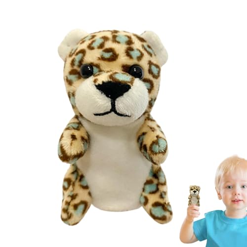 Gohemsun Tierhandpuppen, Stofftierpuppen,Kreative Plüsch-Fingerpuppen - Kleines Cartoon-Tierpuppenspielzeug für Kinder und Kleinkinder von Gohemsun