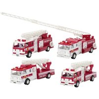 GOKI 12115 Feuerwehr mit Licht und Geräusch, Spritzguss, 4-fach sortiert GOKI 12115 Feuerwehr mit Licht und Geräusch, Spritzguss, 4-fach sortiert von Goki
