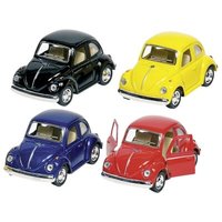 GOKI 12159 Volkswagen Käfer (1967), Spritzguss, 4-fach sortiert von Goki