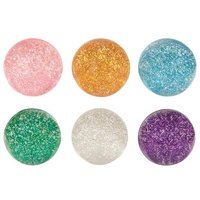 GOKI 16087 Flummy Glitzer, 6-fach sortiert von Goki