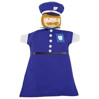 GOKI 51646 Handpuppe Polizist von Goki