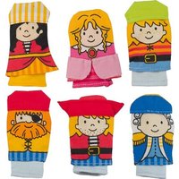 GOKI 51652 Fingerpuppen Piraten Set 6 Stück GOKI 51652 Fingerpuppen Piraten Set 6 Stück von Goki