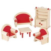 GOKI 51952 Puppenmöbel Wohnzimmer von Goki