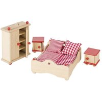 GOKI 51954 Puppenmöbel Schlafzimmer von Goki