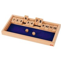 GOKI 56651 Würfelspiel Shut the box von Goki