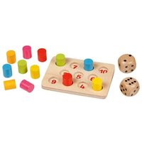 GOKI 56774 Mini Würfelspiel Shut the box von Goki