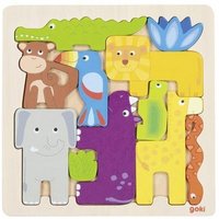 GOKI 57320 Einlegepuzzle Safari GOKI 57320 Einlegepuzzle Safari von Goki