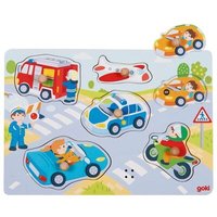 GOKI 57399 Soundpuzzle Verkehr, mit Fahrzeuggeräuschen GOKI 57399 Soundpuzzle Verkehr, mit Fahrzeuggeräuschen von Goki