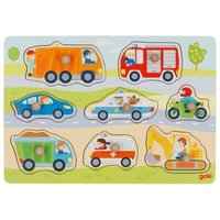 GOKI 57400 Steckpuzzle Fahrzeuge GOKI 57400 Steckpuzzle Fahrzeuge von Goki