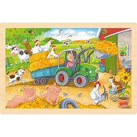 GOKI 57420 Einlegepuzzle Kleiner Traktor GOKI 57420 Einlegepuzzle Kleiner Traktor von Goki