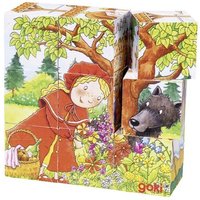 GOKI 57542 Würfelpuzzle Märchen von Goki