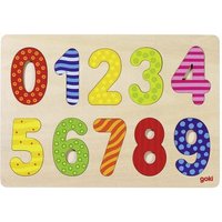 GOKI 57574 Einlegepuzzle Zahlen 0-9 GOKI 57574 Einlegepuzzle Zahlen 0-9 von Goki