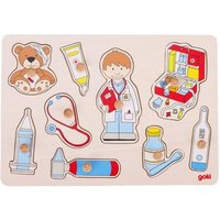 GOKI 57748 Steckpuzzle Besuch beim Arzt GOKI 57748 Steckpuzzle Besuch beim Arzt von Goki