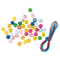 GOKI 60945 Perlen mit Bändern GOKI 60945 Perlen mit Bändern von Goki