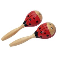 GOKI 61917 Maracas Marienkäfer von Goki