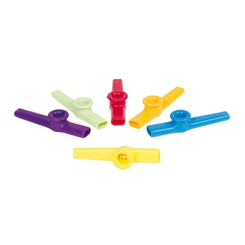 Goki Kazoo 13060 Musikspielzeug, Zubehör für Instrumente für Kinder, Mehrfarbig von goki