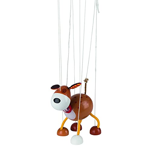 Goki 51755 Marionette Hund Puppe, gemischt, M von goki