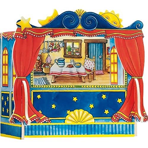 Goki 51786 Finger-Puppentheater, gemischt, Large von goki