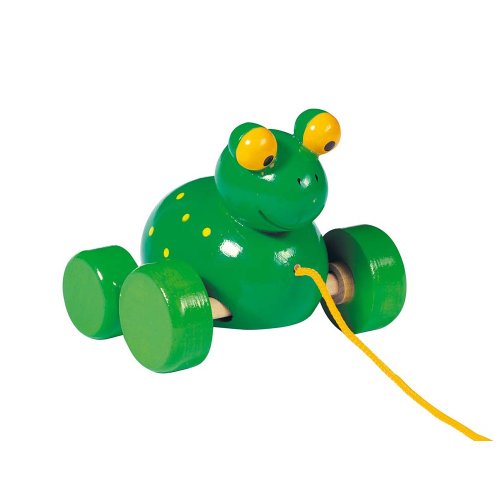 Goki 54991 - Ziehtier Frosch von goki