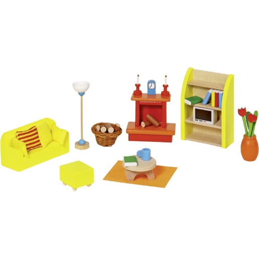 Goki Puppenhaus-Möbel Wohnzimmer Goki Puppenhaus-Möbel Wohnzimmer von Goki